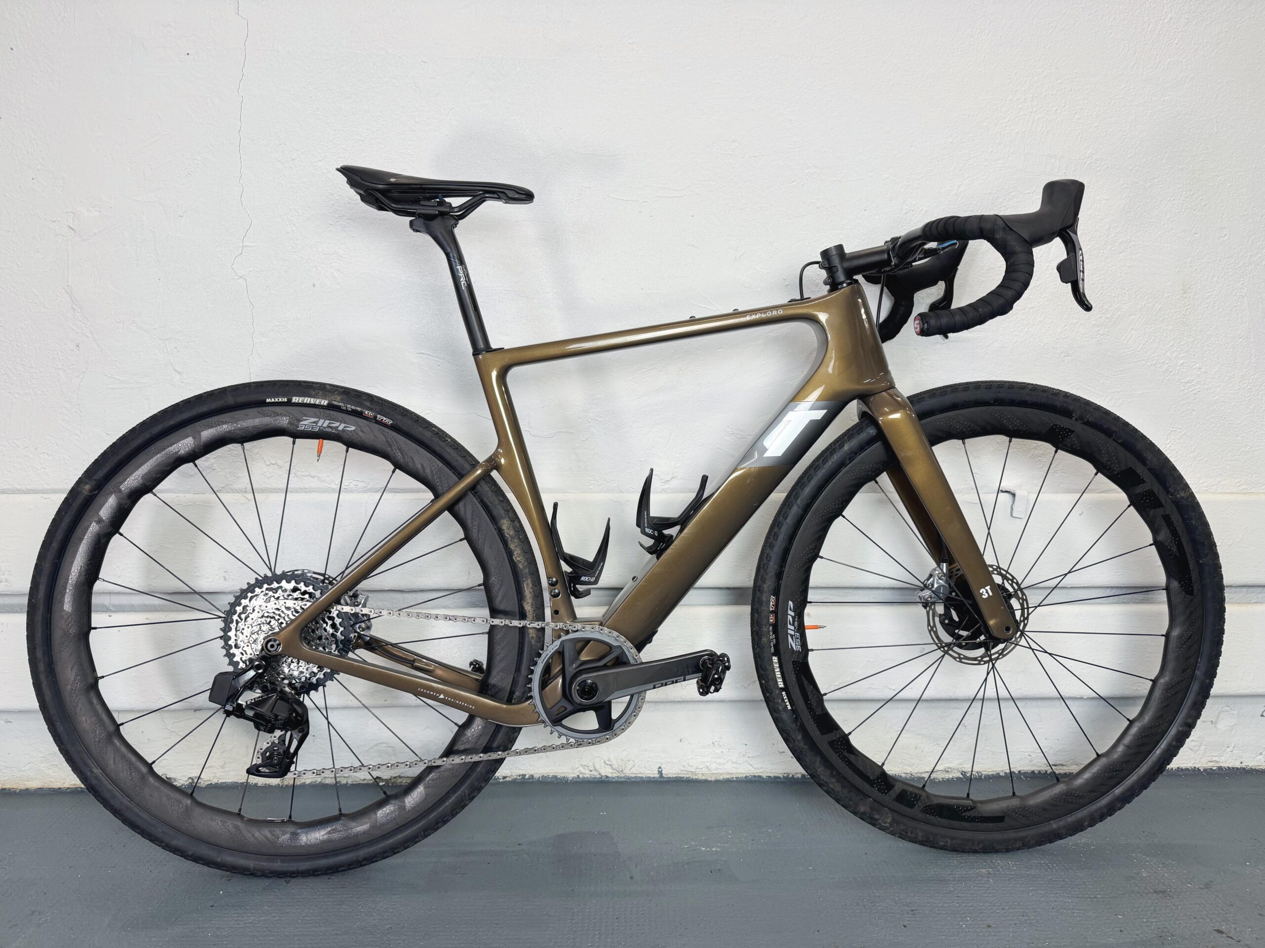 Gesamtansicht Fahrrad von der linken Seite